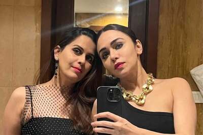Amruta Khanvilkar Gets A New Haircut, Friend Sonali Khare Has This Epic Reaction