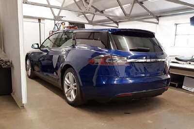 Tesla Model S Modification Craze Isn't Over, Estate Car After the Limousine