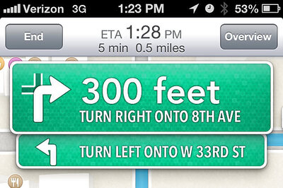 Review: Google Maps for iPhone vs Android version