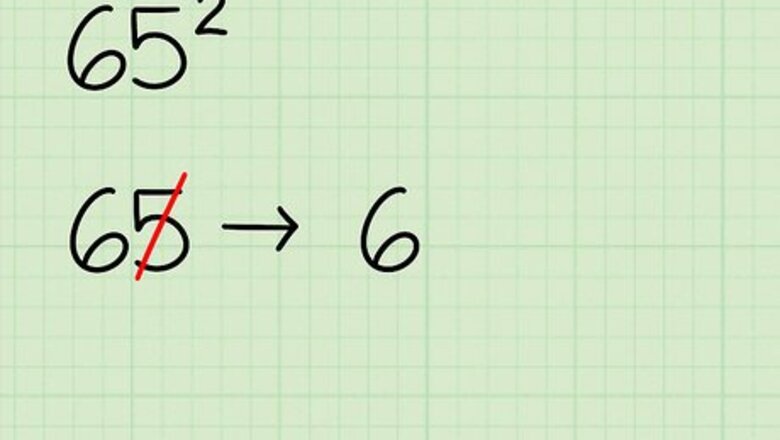 How to Square Numbers Ending in 5