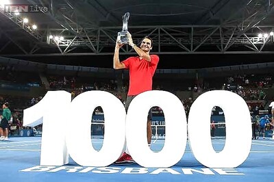 Roger Federer notches 1,000th match win, claims Brisbane title