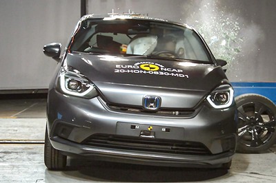 Next-Gen Honda Jazz Hatchback Receives 5 Star Safety Rating from Euro NCAP: Watch Crash Test Video