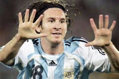 Messi better than me, says Maradona