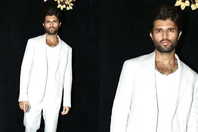 Vijay Deverakonda Makes Stylish Appearance In White But Netizens Are Missing His 'Chappals'