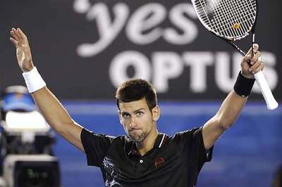 Aus Open: Djokovic wins, Williams crashes out