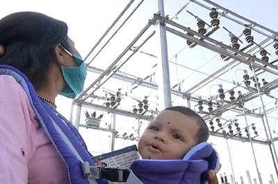 Manning Power Sub-station with Her Baby Amid Covid-19 Scare, MP Woman Wins Netizens' Hearts