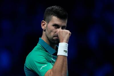 Novak Djokovic Top of the World After Sinking Holger Rune at ATP Finals