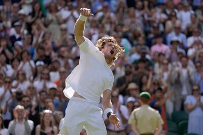 Wimbledon 2023: Andrey Rubley Reaches Quarterfinal After Nervy Win Over Alexander Bublik
