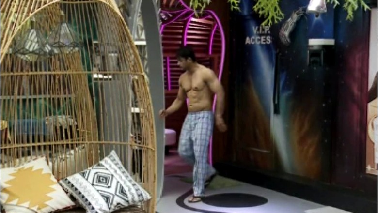 Bigg Boss 14: Sidharth Shukla Serves Ultimate Fitness Goals as He Appears Shirtless on Camera