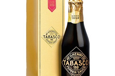 This Tabasco sauce Is Aged 15 Years and Packaged In A Champagne Bottle