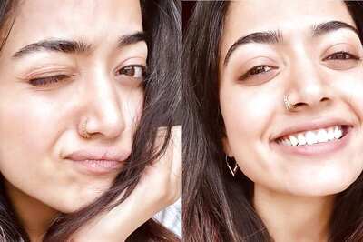 Rashmika Mandanna Flaunts Her No Make Up Glow With Her Million Dollar Smile; See Viral Pics