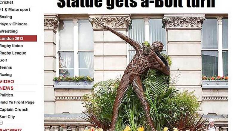 Usain Bolt's $ 23K-statue points the wrong way