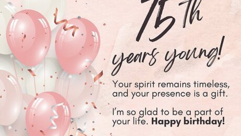 150+ 75th Birthday Wishes, Quotes, & Greetings