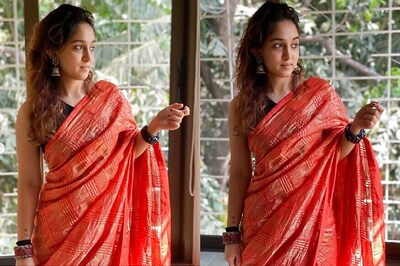 Aamir Khan's Daughter Ira Looks Stunning in Her Successfully Self Draped Saree, See Pics