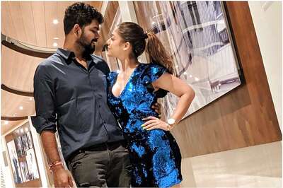 Nayanthara Welcomes New Year in Blue Bling with Beau Vignesh Shivan