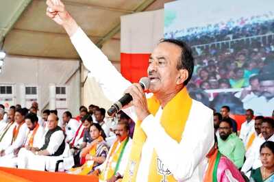 BJP MLA Rajender to Slug it Out with CM KCR in Gajwel Assembly Segment, to Contest from 2 Seats in Telangana