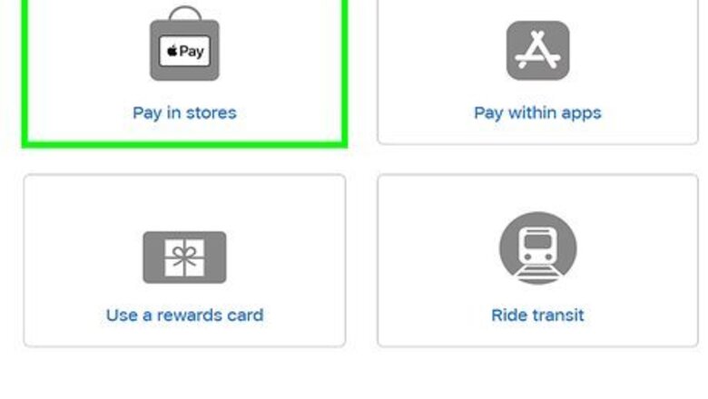 How to Pay Using Apple Pay
