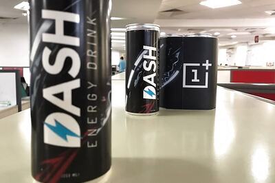 OnePlus Launches 'Dash' Energy Drink to Dash-Charge Humans