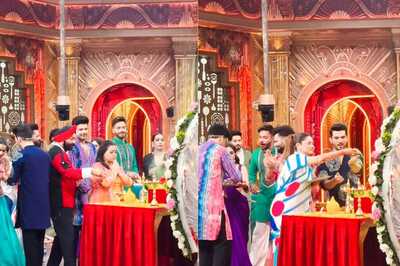Watch: Karan Kundrra, Ankita Lokhande And Bharti Singh Celebrate Ganesh Chaturthi On Laughter Chefs