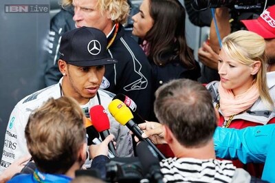 Lewis Hamilton beats Nico Rosberg in 2nd Belgian Grand Prix practice