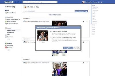 Facebook now lets you untag multiple photos at once