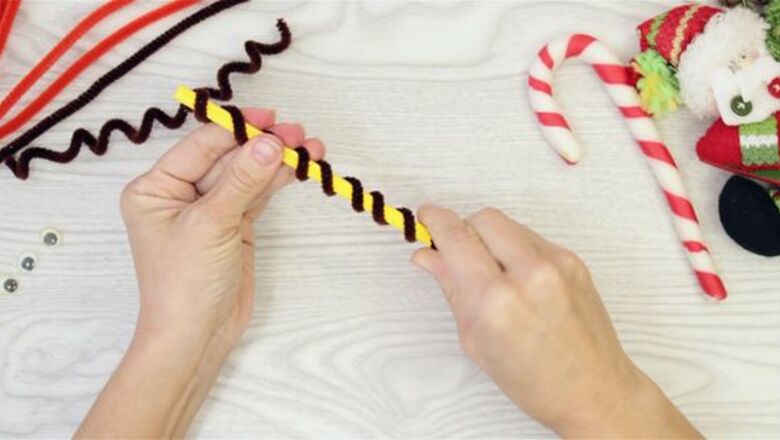 How to Make a Candy Cane Reindeer