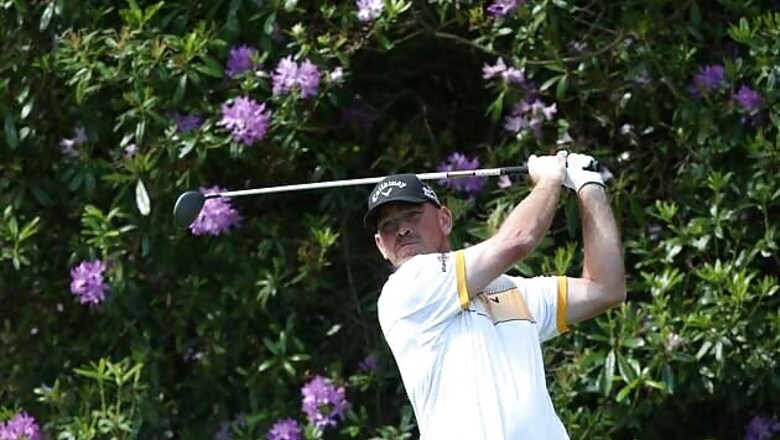 Thomas Bjorn leads BMW PGA Championship with six birdies in a row