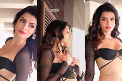Sexy! Sonali Raut Flaunts Ample Cleavage In A Chiffon Black Bra; See Hot Video