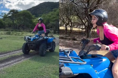 Shehnaaz Gill Drops Video Of Enjoying Her First Time Squad Biking In Mauritius, Fans React; Watch