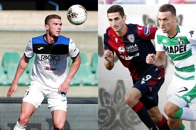 Serie A: In-form Atalanta Held to 1-1 Draw at Verona, 10-man Cagliari Hold Sassuolo