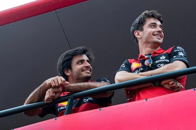 Charles Leclerc Wins Hearts With Birthday Surprise for Team Mate Carlos Sainz