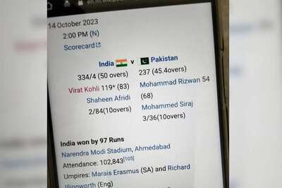 IND vs PAK World Cup Match Scripted?: Netizens Confused Over Viral Scorecard Saying India Win By 97 Runs