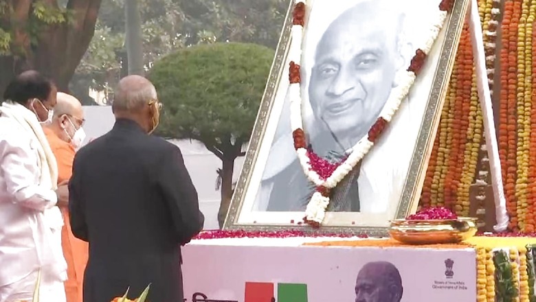 National Unity Day: PM Modi, Amit Shah Pay Tributes to Sardar Patel on His 145th Birth Anniversary