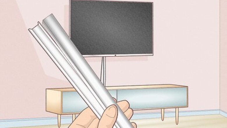 How to Hide the Wires on a Hanging TV