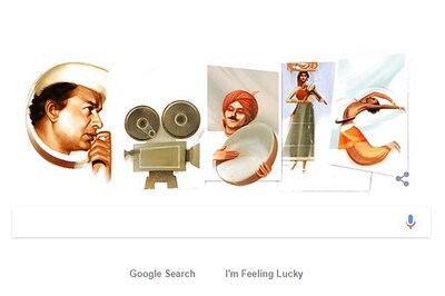 Google Honours Legendary Filmmaker V Shantaram With Doodle on 116th Birth Anniversary