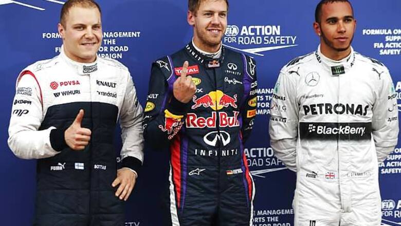Bottas upstages rivals to qualify third in Canada
