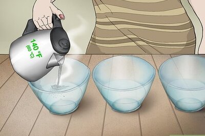 How to Ombre Dye Table Runners