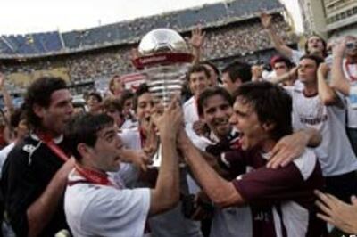 Lanus lift Argentina's football league title