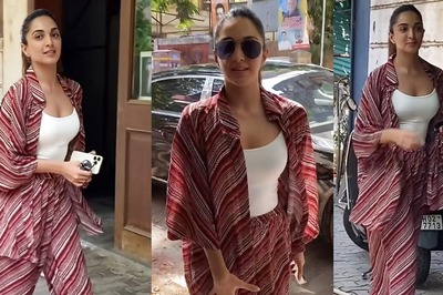 Kiara Advani's Rs.28k Comfy Co-ord Set and Rs.57k Sandals Scream Luxury, See VIDEO