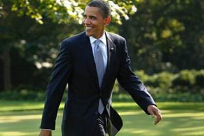 US stocks gain, need for bail-outs easing: Obama