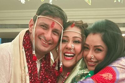 Rupali Ganguly Gives a Tight Hug To Newlyweds Rushad Rana-Ketaki Walawalker, Fans Call It 'Lovely'