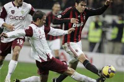 AC Milan held to a draw by Reggina