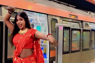 Another Delhi Metro Reel Goes Viral As Woman Dances To Bhojpuri Song