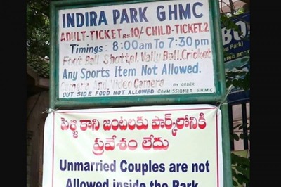 On Complaint of 'Open, Indecent Acts', Hyderabad Park Bans Unmarried Couples