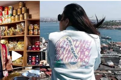 Watch: Sonalee Kulkarni Enjoys Turkish Ice Cream In Istanbul