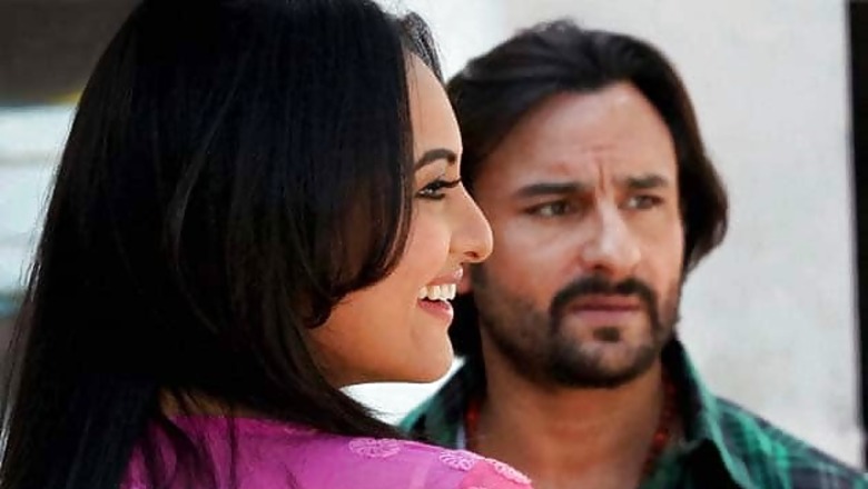 Snapshot: Saif, Sonakshi shoot for 'Bullet Raja'