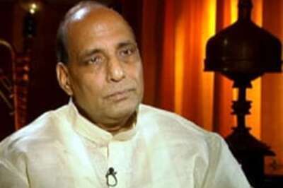 Rajnath flays Govt for Muslim reservation
