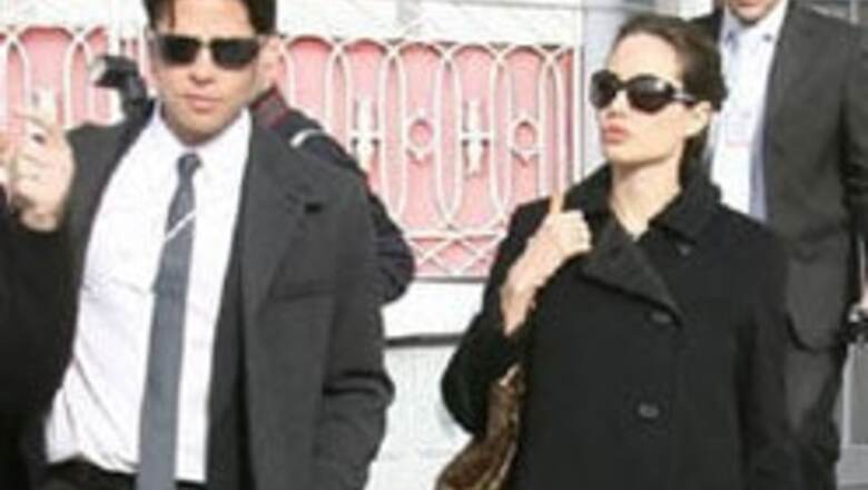 Jolie, Pitt pack off after Mighty shoot