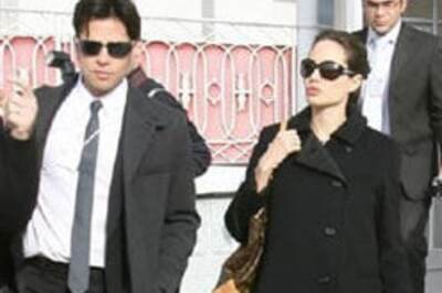 Jolie, Pitt pack off after Mighty shoot