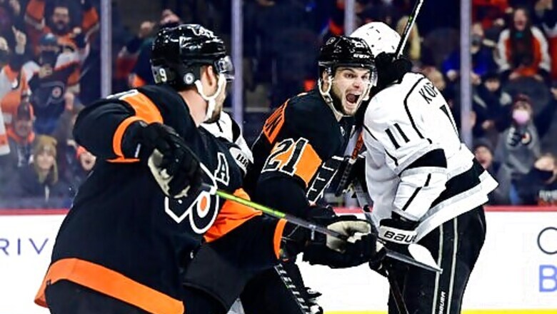 Flyers Beat Kings 4-3 In OT To Snap Team-record 13-game Skid